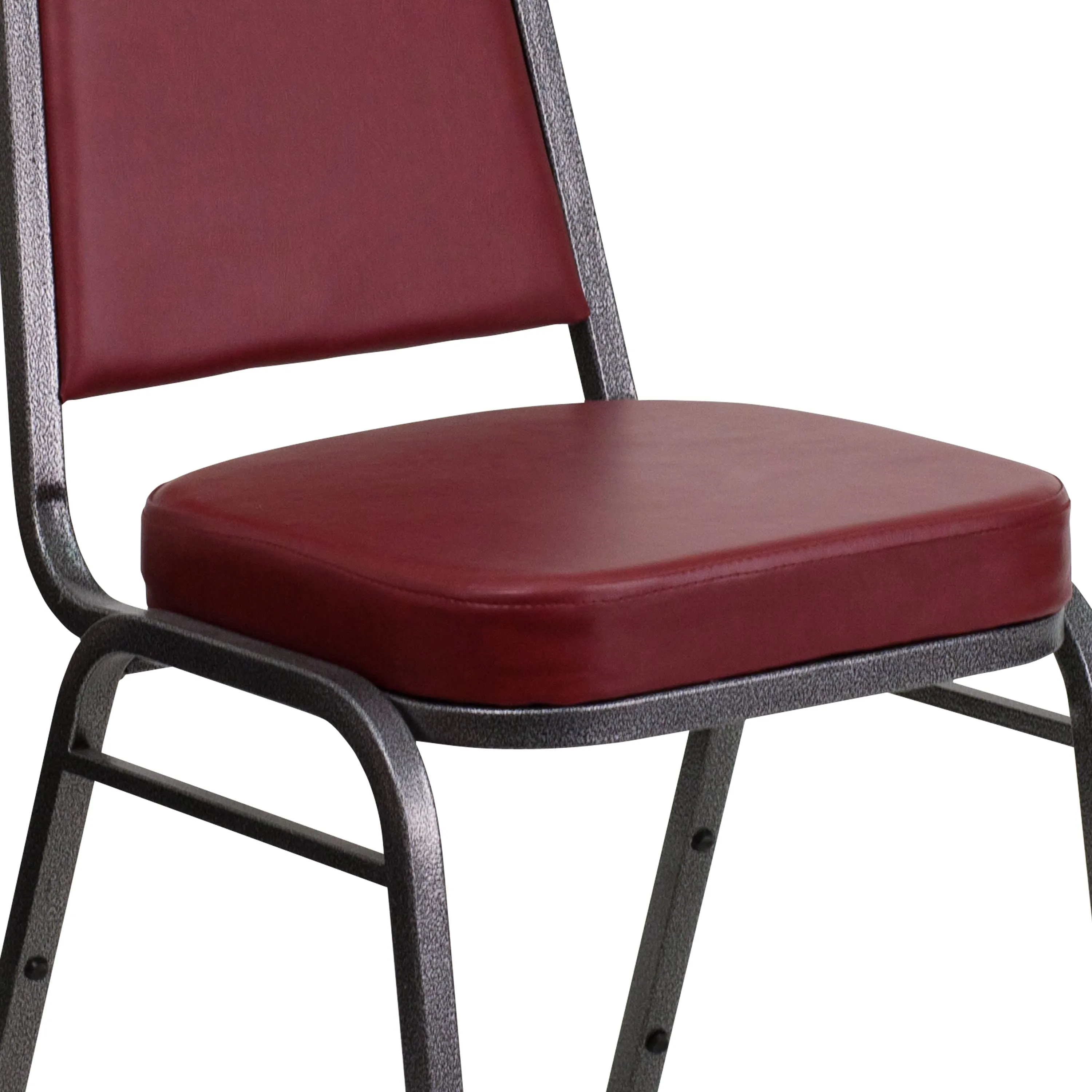 HERCULES Series Trapezoidal Back Stacking Banquet Chair with 2.5" Thick Seat