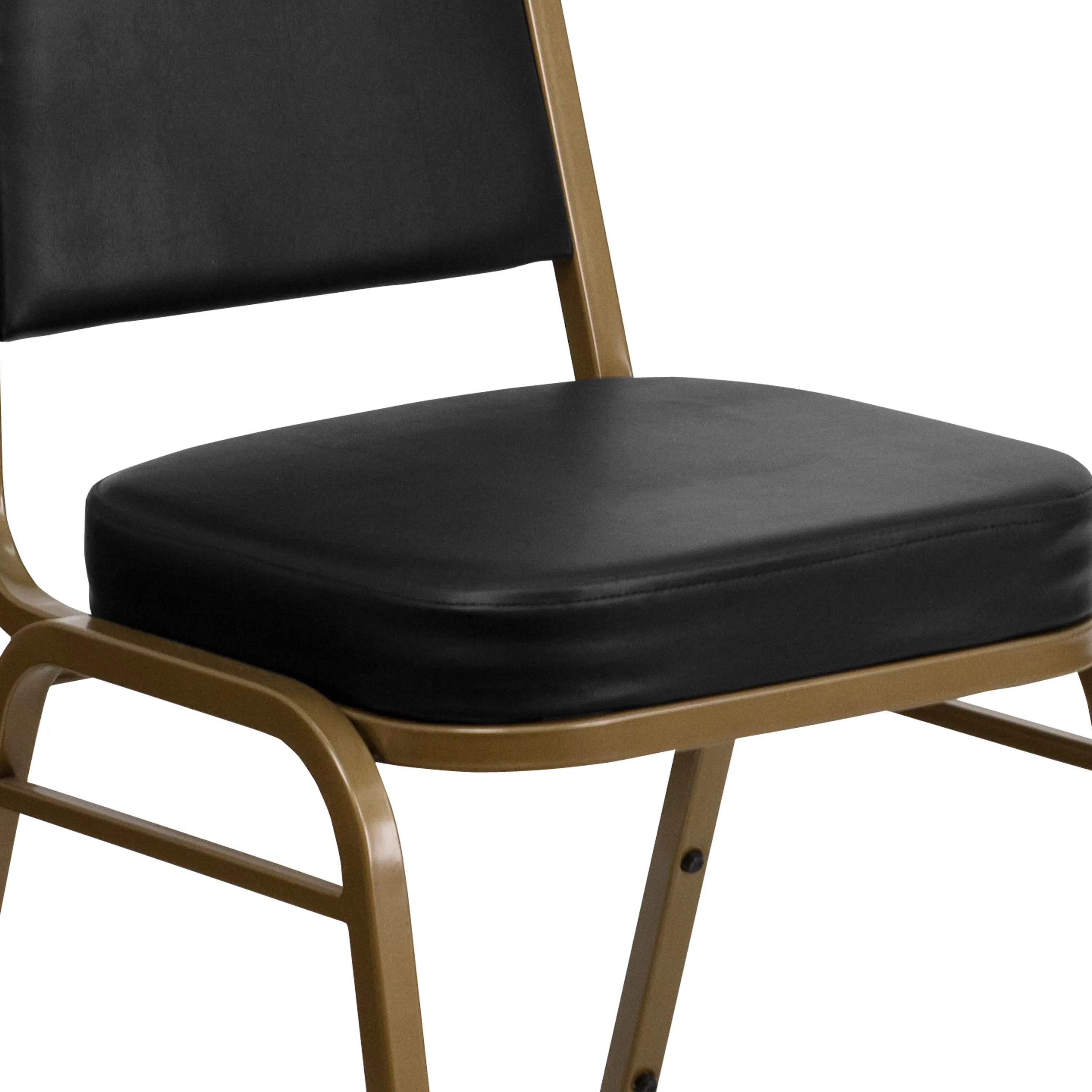 HERCULES Series Trapezoidal Back Stacking Banquet Chair with 2.5" Thick Seat