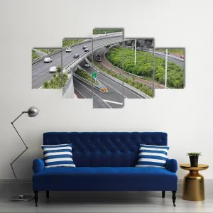 Highways In Auckland Canvas Wall Art