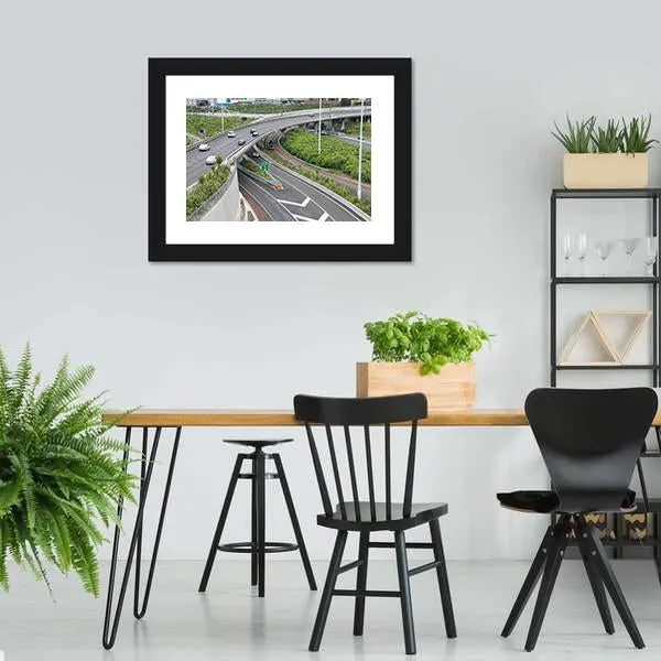 Highways In Auckland Canvas Wall Art