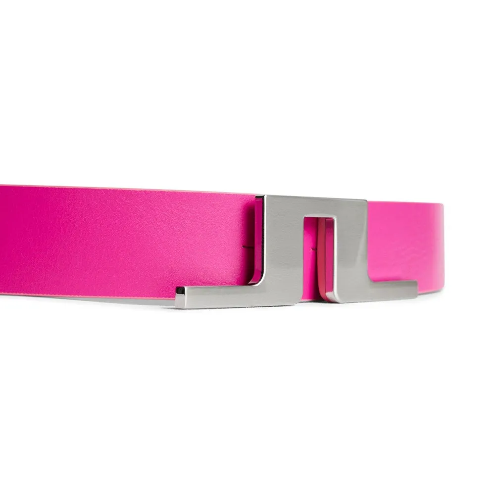 J.Lindeberg Women's Betsy Golf Belt - Pink Peacock