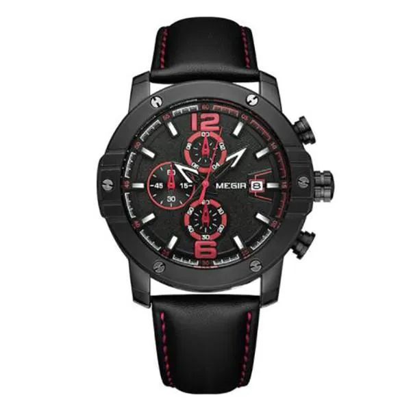 Men's Army Leather Sports Watch