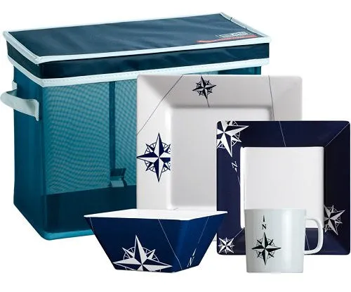 Northern Star Square Melamine Dinnerware