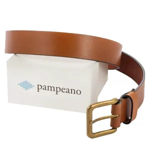 Plain Tan Leather Belt - Abuelo by Pampeano