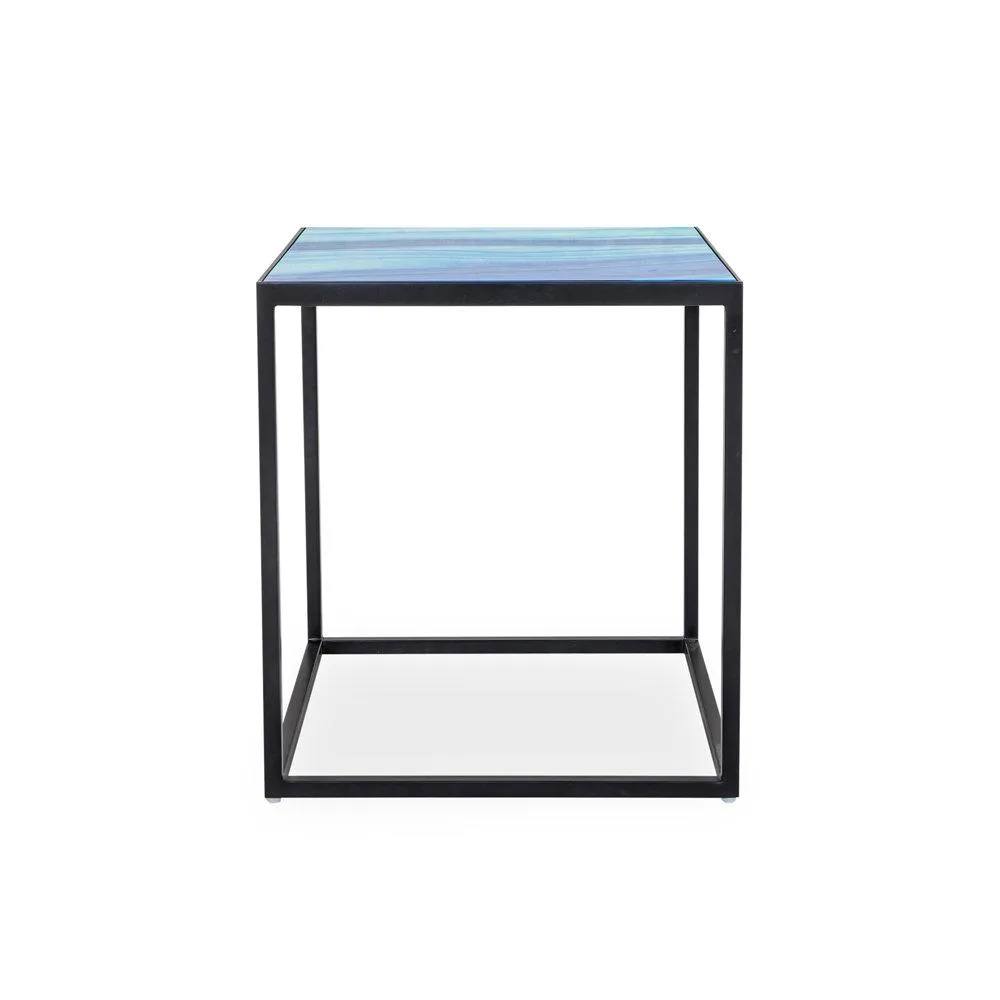 Portia Glass Side Table CELESTINE