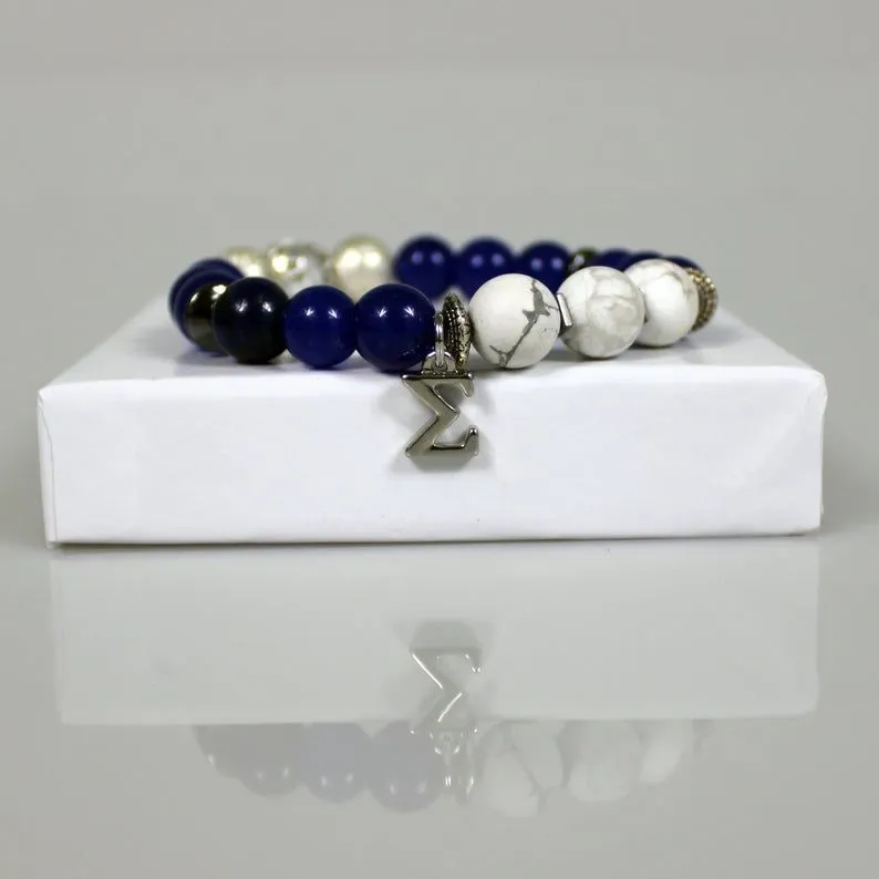 Sigma Fraternity Men Bracelet