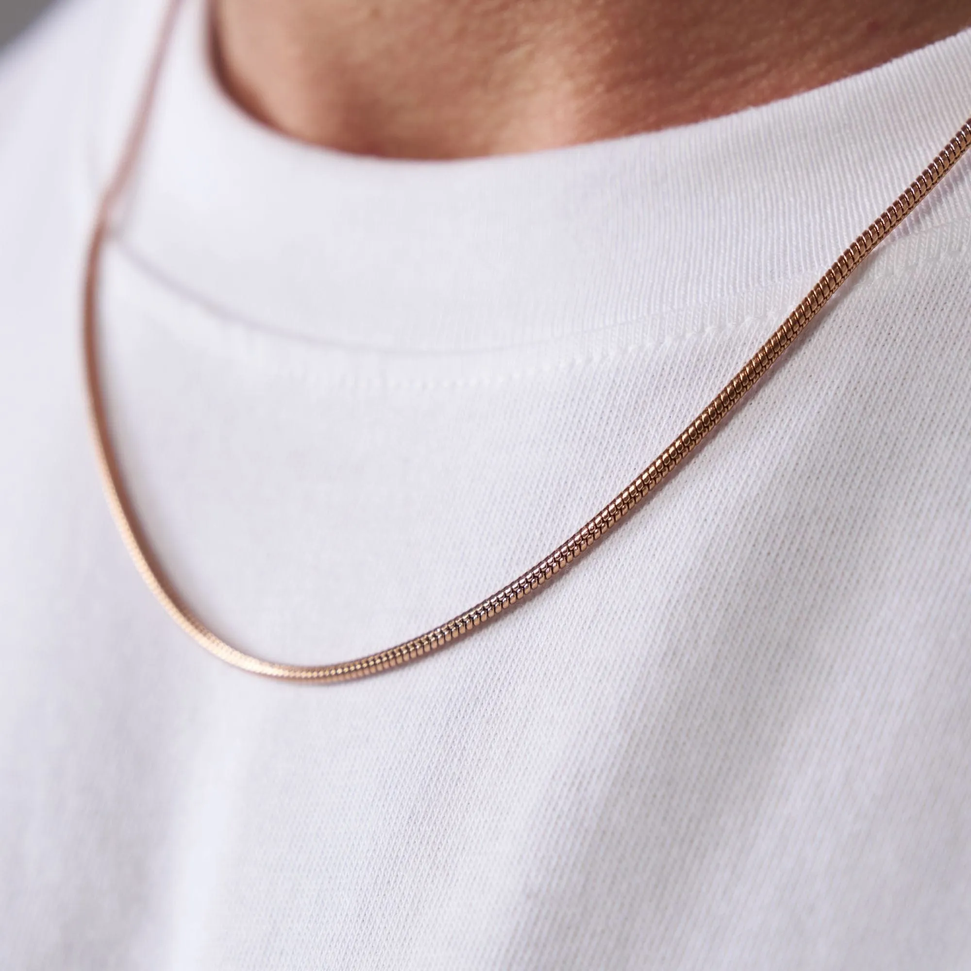 Snake Chain (Rose Gold) 2mm