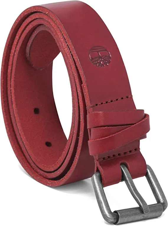 Timberland Women's 30mm Criss Cross Leather Belt