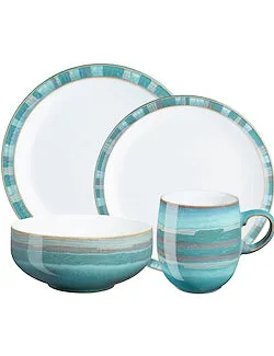 Turquoise Coast Stoneware Dinnerware Set