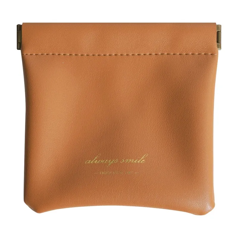 Waterproof Mini Leather Makeup Bag