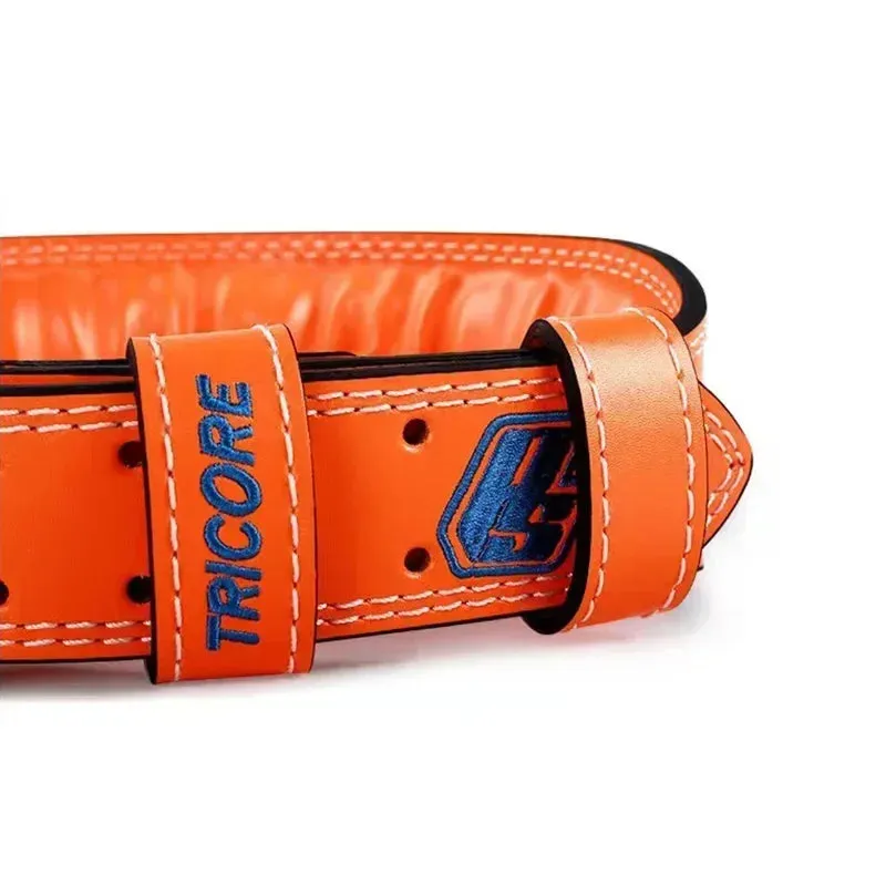 Weightlifting Leather Belt Lumbar Protector